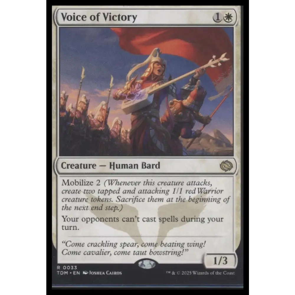 Voice of Victory Tarkir: Dragonstorm #33