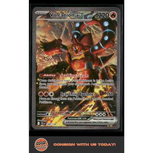 Volcanion ex SV09: Journey Together #182/159 - Trading Card