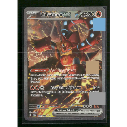 Volcanion ex SV09: Journey Together #182/159 - Trading Card