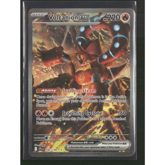 Volcanion ex SV09: Journey Together #182/159 - Trading Card