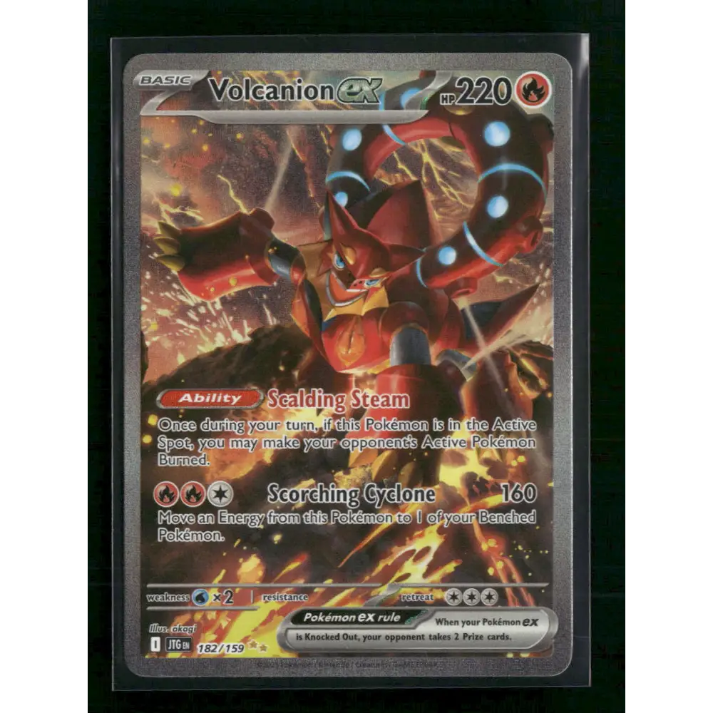 Volcanion ex SV09: Journey Together #182/159 - Trading Card