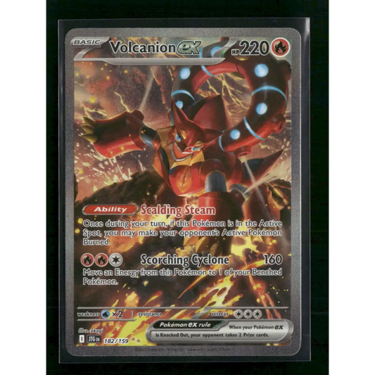Volcanion ex SV09: Journey Together #182/159 - Trading Card