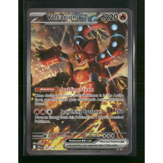 Volcanion ex SV09: Journey Together #182/159 - Trading Card