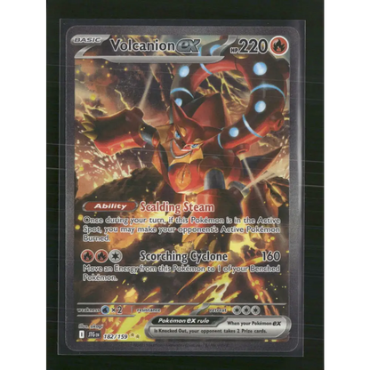 Volcanion ex SV09: Journey Together #182/159 - Trading Card