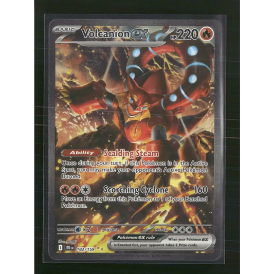 Volcanion ex SV09: Journey Together #182/159 - Trading Card