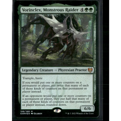 Vorinclex Monstrous Raider Kaldheim #199 - Trading Card