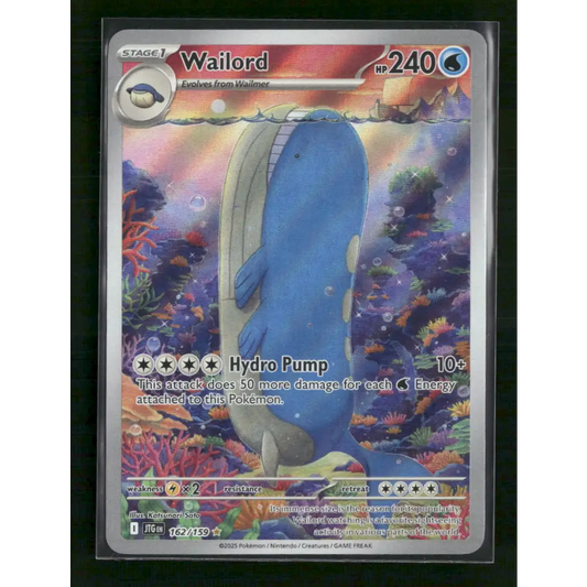 Wailord SV09: Journey Together #162/159 - Trading Card