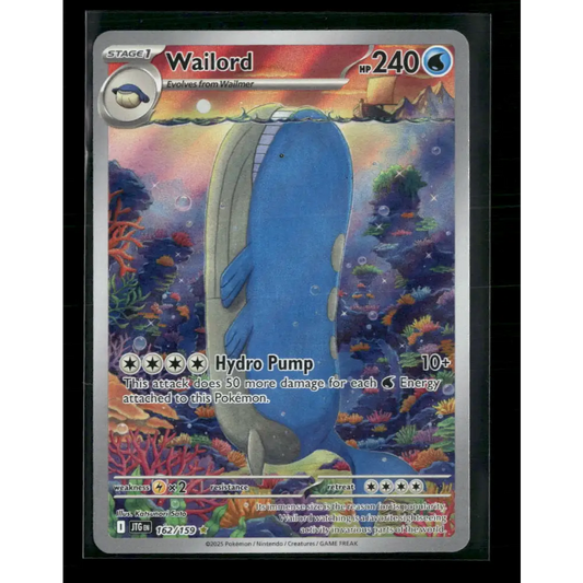 Wailord SV09: Journey Together #162/159 - Trading Card