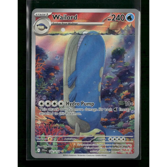Wailord SV09: Journey Together #162/159 - Trading Card
