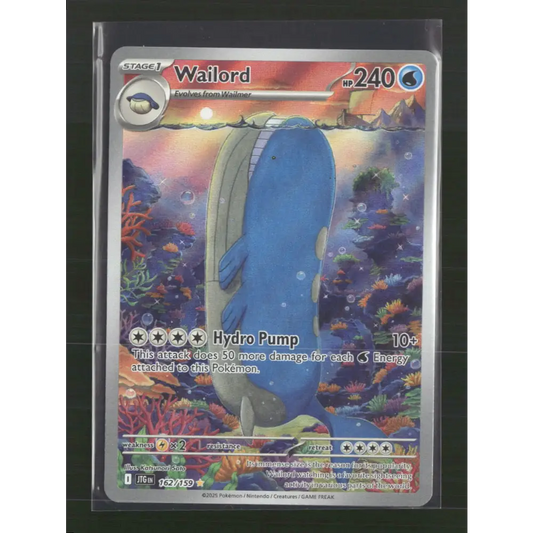 Wailord SV09: Journey Together #162/159 - Trading Card
