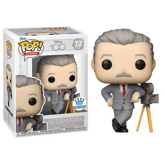 Walt Disney w/ Camera (Icons) 77 - Funko Shop Exclusive