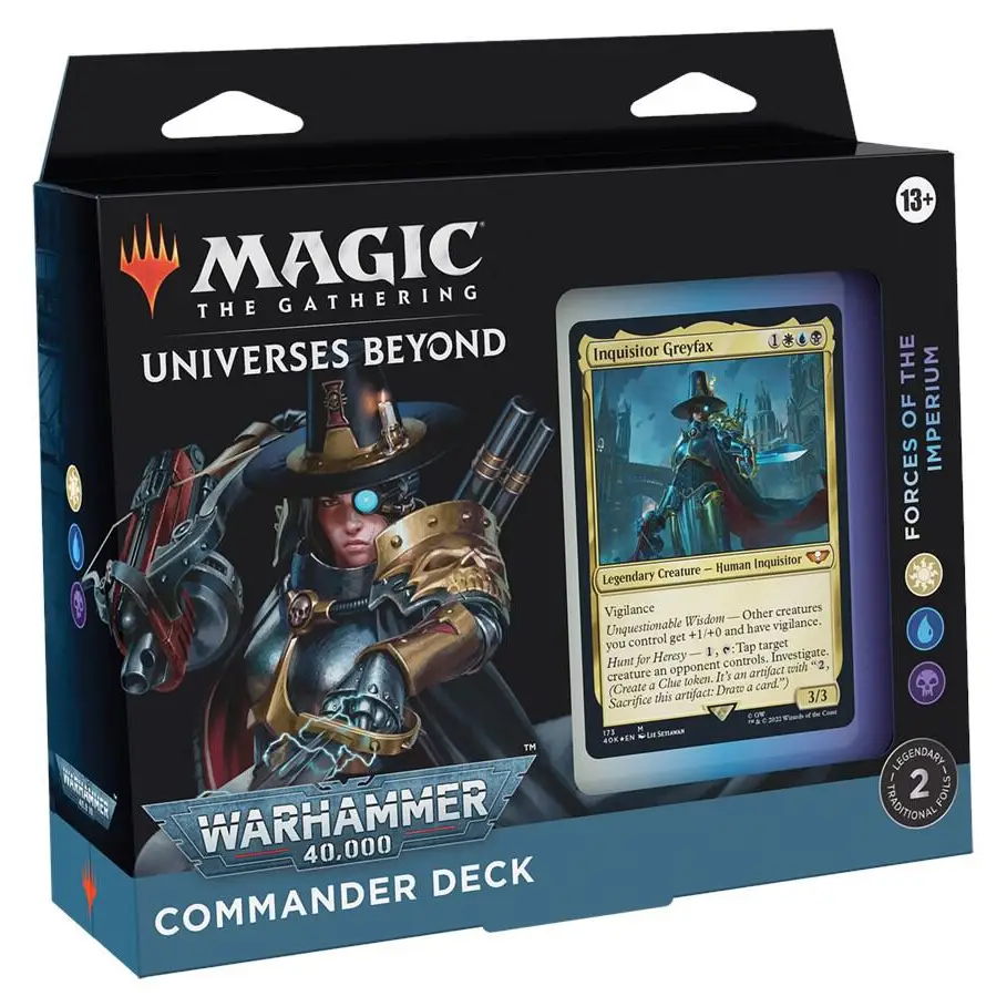 Warhammer 40,000 - Forces of the Imperium Commander Deck