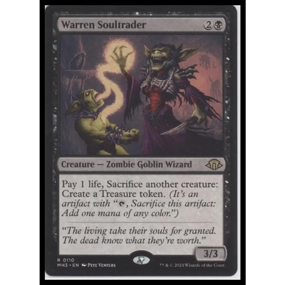 Warren Soultrader Modern Horizons 3 #110 - Trading Card