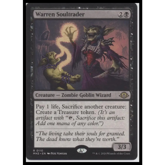 Warren Soultrader Modern Horizons 3 #110 - Trading Card