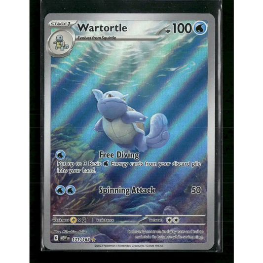Wartortle SV: Scarlet & Violet 151 #171/165 - Trading Card