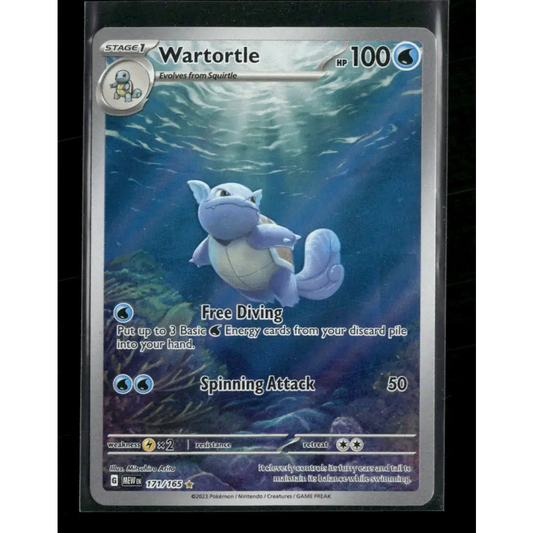 Wartortle SV: Scarlet & Violet 151 #171/165 - Trading Card