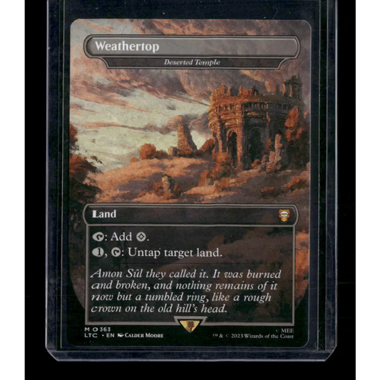 Weathertop Commander: The Lord of the Rings: Tales of Middle-earth #363 - Trading Card