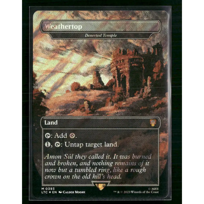Weathertop Commander: The Lord of the Rings: Tales of Middle-earth #393 - Trading Card