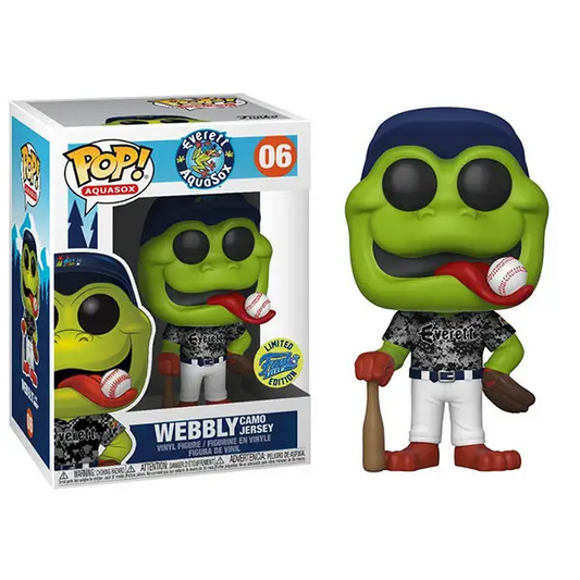 Webbly (Camo Jersey Everett Aquasox) 06 - Funko Field Exclusive