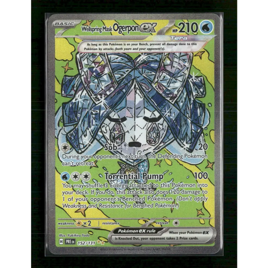Wellspring Mask Ogerpon ex SV: Prismatic Evolutions #152/131 - Trading Card
