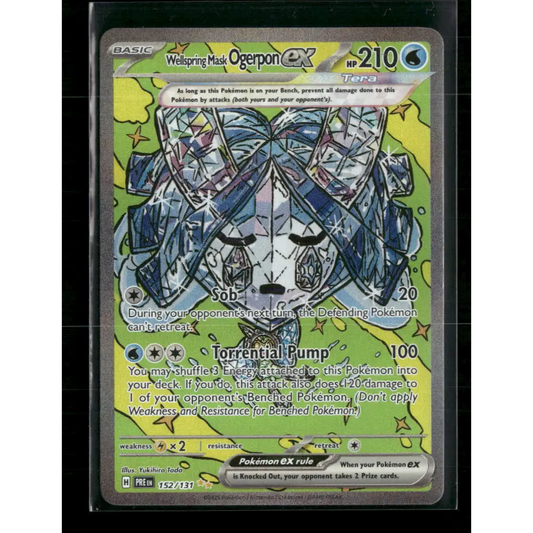 Wellspring Mask Ogerpon ex SV: Prismatic Evolutions #152/131 - Trading Card