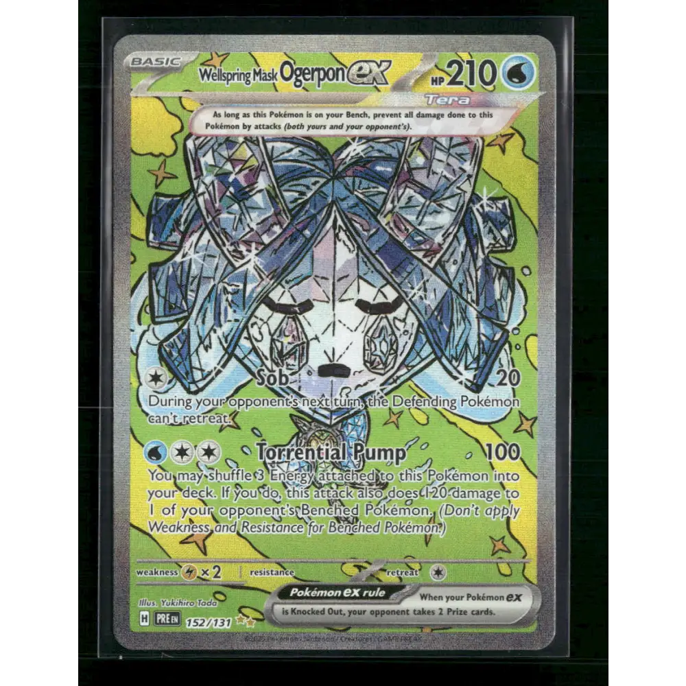 Wellspring Mask Ogerpon ex SV: Prismatic Evolutions #152/131 - Trading Card
