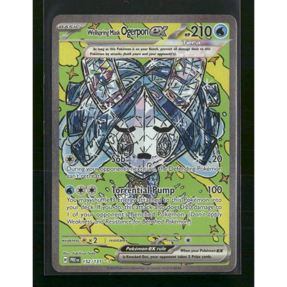 Wellspring Mask Ogerpon ex SV: Prismatic Evolutions #152/131 - Trading Card