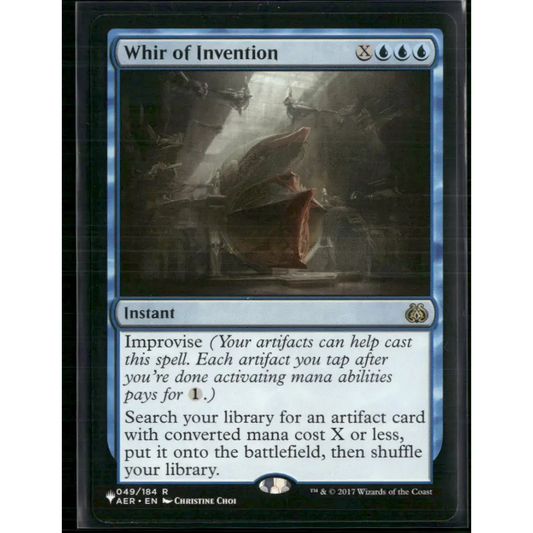 Whir of Invention Aether Revolt #49 - Trading Card