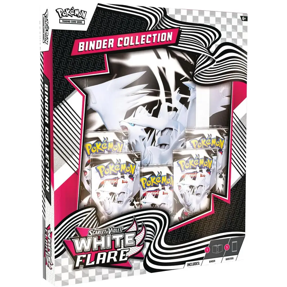 White Flare Binder Collection