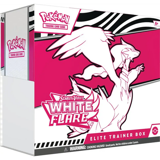 White Flare Elite Trainer Box