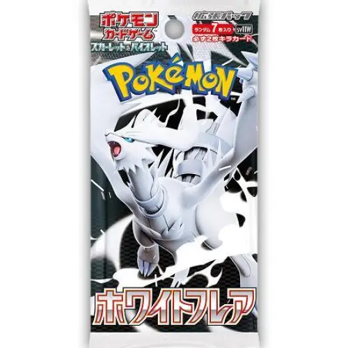 White Flare Japanese Pokemon Booster Pack