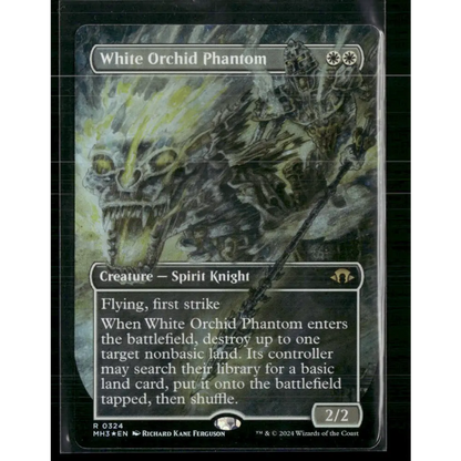 White Orchid Phantom (Borderless) Modern Horizons 3 #324 - Trading Card