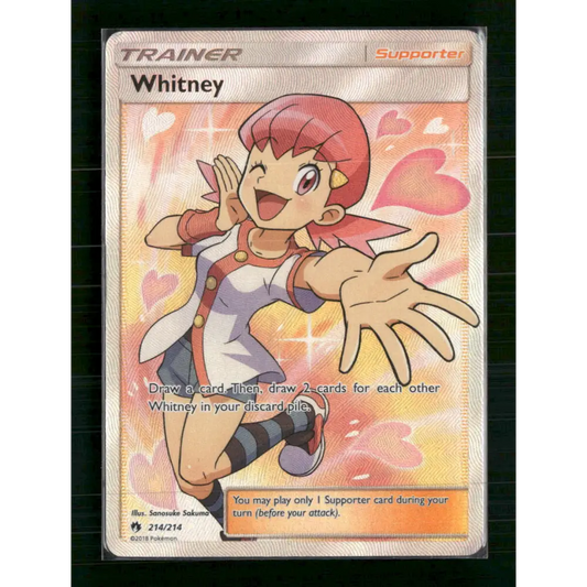 Whitney (Full Art) SM - Lost Thunder #214/214 - Trading Card