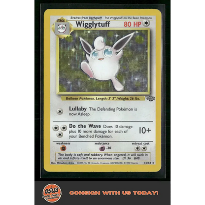 Wigglytuff (16) Jungle #16/64 - Trading Card