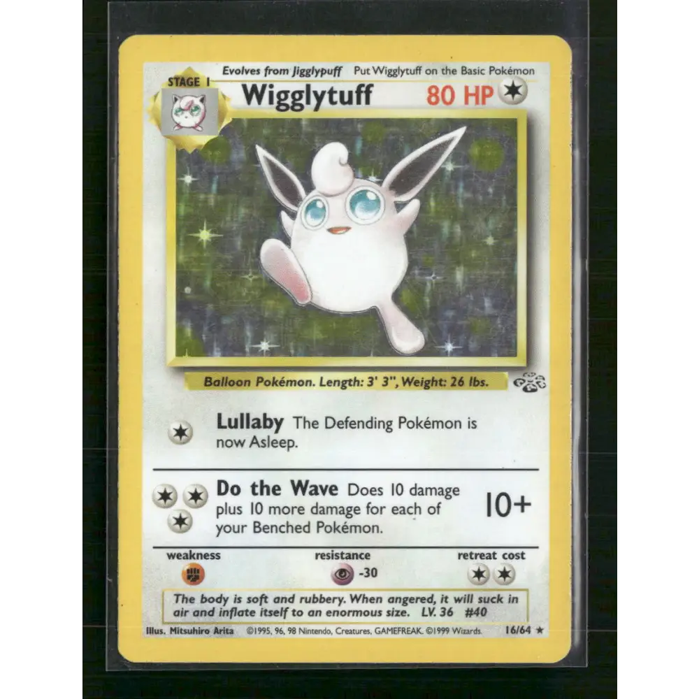Wigglytuff (16) Jungle #16/64 - Trading Card