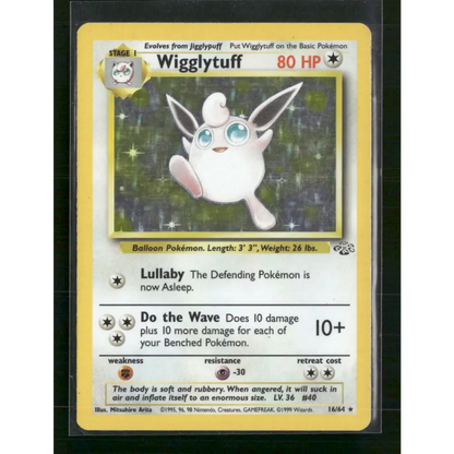 Wigglytuff (16) Jungle #16/64 - Trading Card