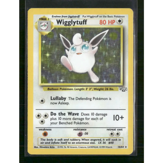 Wigglytuff (16) Jungle #16/64 - Trading Card