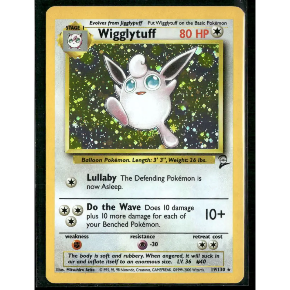 Wigglytuff Base Set 2 #019/130