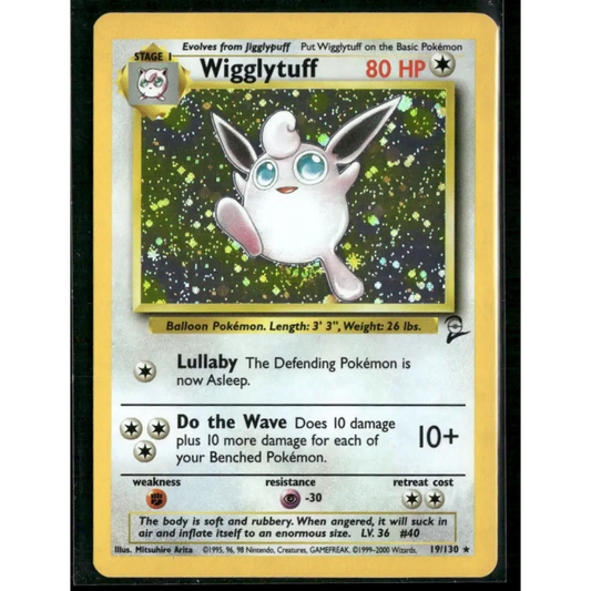 Wigglytuff Base Set 2 #019/130