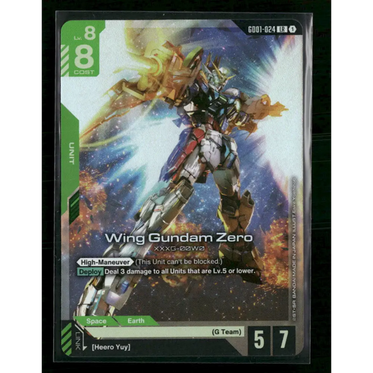 Wing Gundam Zero - Newtype Rising (GD01) - Trading Card