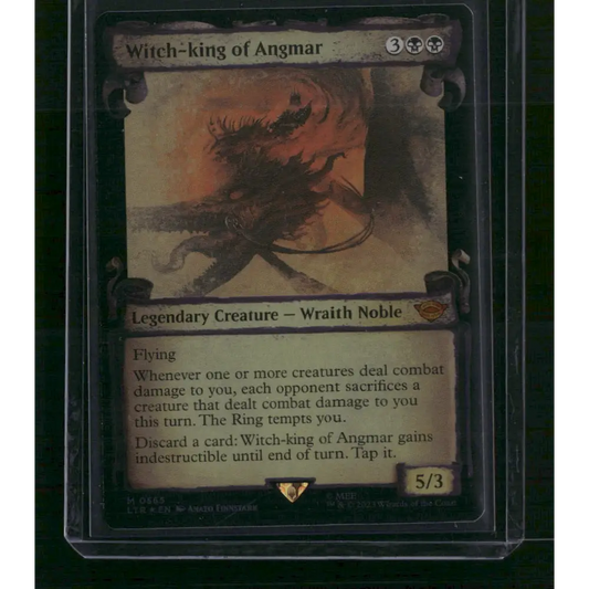 Witch-king of Angmar (Showcase Scrolls) Tales of Middle-earth #565 Foil - Trading Card