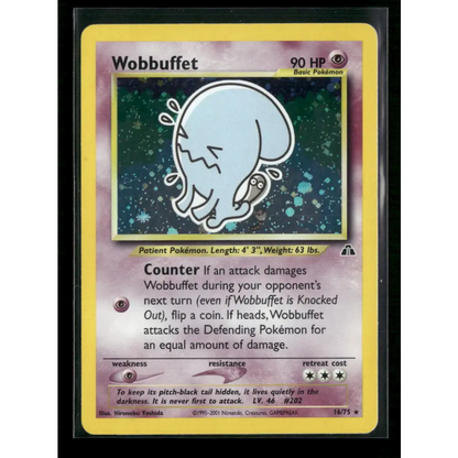 Wobbuffet (16) Neo Discovery #16/75 - Trading Card