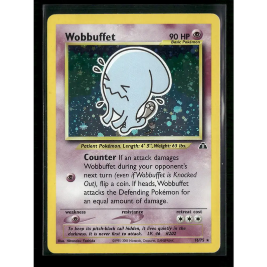 Wobbuffet (16) Neo Discovery #16/75 - Trading Card