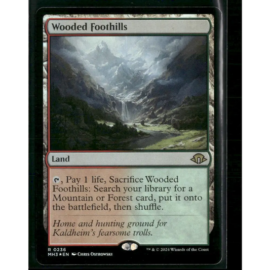 Wooded Foothills Modern Horizons 3 #236 - Trading Card