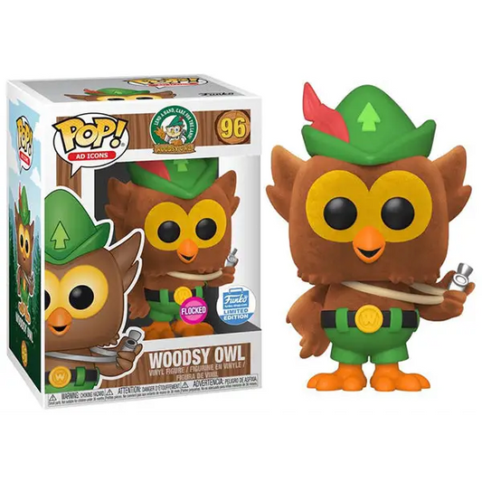 Woodsy Owl (Ad Icons Flocked) 96 - Funko Shop Exclusive