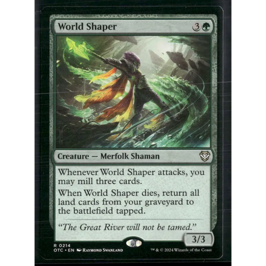 World Shaper Commander: Outlaws of Thunder Junction #214 - Trading Card