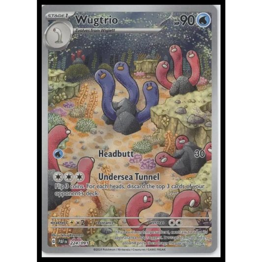 Wugtrio SV: Paldean Fates #224/091