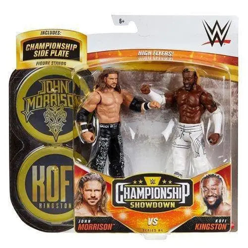 WWE Championship Showdown Action Figure 2-Pack - Select Figure(s) - John Morrison vs Kofi Kingston - Action & Toy