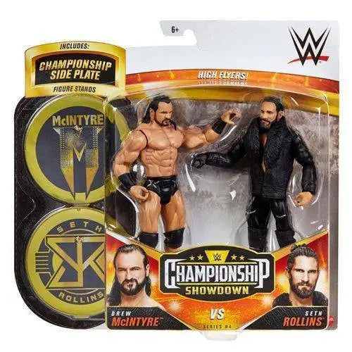 WWE Championship Showdown Action Figure 2-Pack - Select Figure(s) - Seth Rollins vs Drew McIntyre - Action & Toy Figures