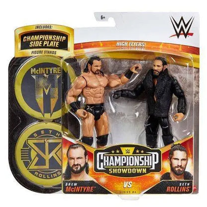 WWE Championship Showdown Action Figure 2-Pack - Select Figure(s) - Seth Rollins vs Drew McIntyre - Action & Toy Figures